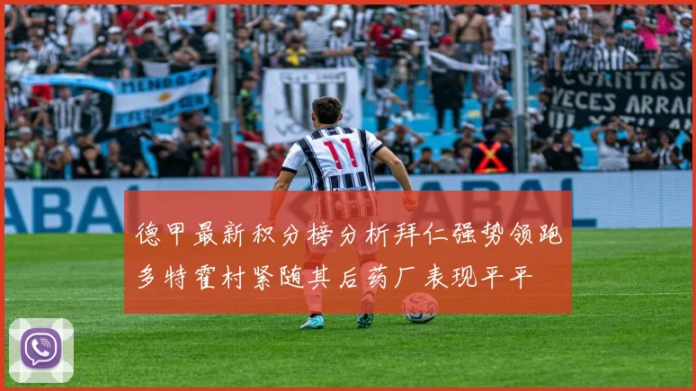 德甲最新积分榜分析拜仁强势领跑多特霍村紧随其后药厂表现平平